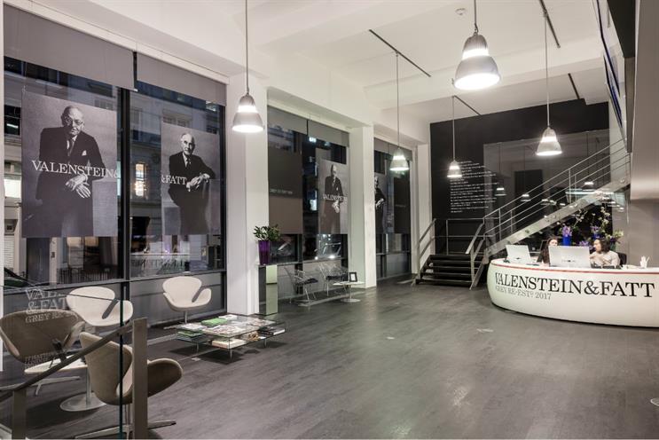 Grey London has been transformed into Valenstein & Fatt for 100 days