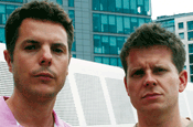 Simon Veksner and Nick Allsop...adland poets