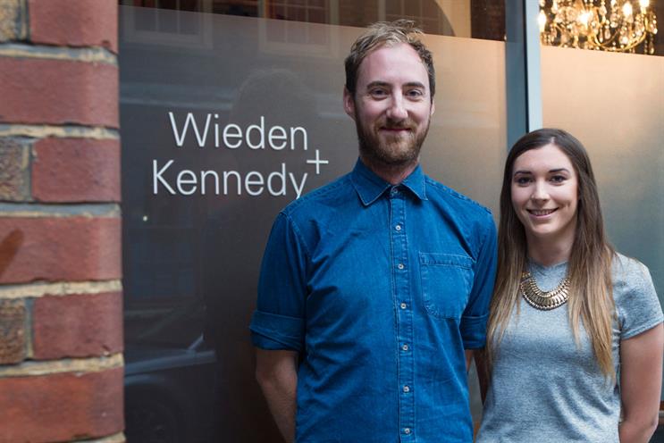 Whitaker (l) and Noël: created Ikea’s ‘playin’ with my friends’