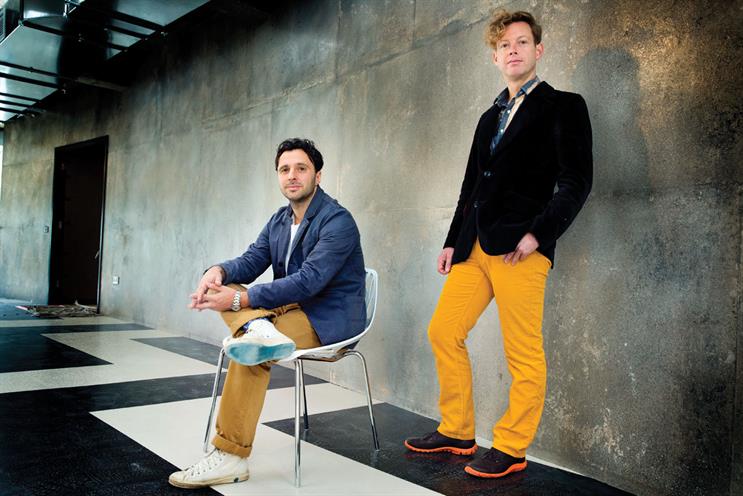 Williams (left) and Armstrong: ‘the little guys are discovering they need more than finance; they need guidance’