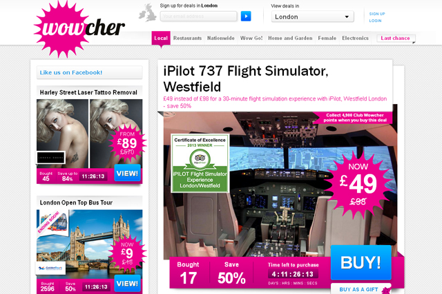 Wowcher: kicks off agency search