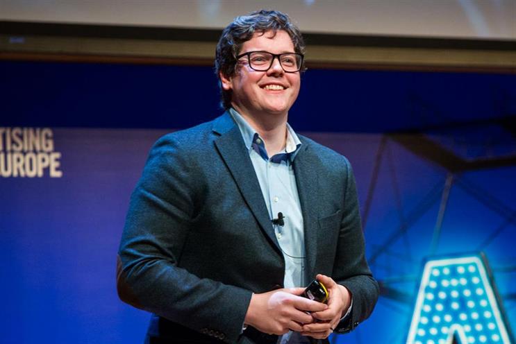 Alex Steer speaking at the AA Lead 2017 forum