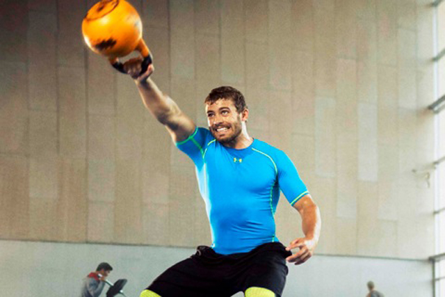 Leigh Halfpenny: the Welsh rugby player has been on side to encourage people to train harder