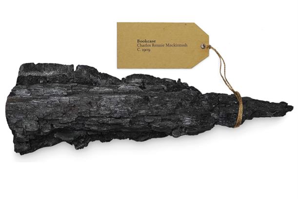 'Ashes to art' created by JWT London for Glasgow School of Art