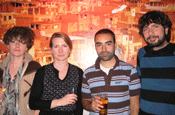 Winners...(l to r) Zoe Hough, Miranda Abbs, Enrique Reija and Borja Alvarez