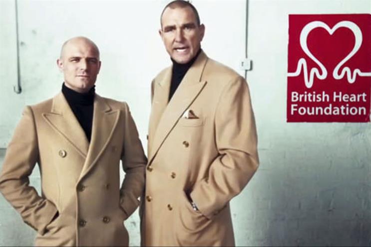 British Heart Foundation: the incumbent, Grey London, has been knocked out