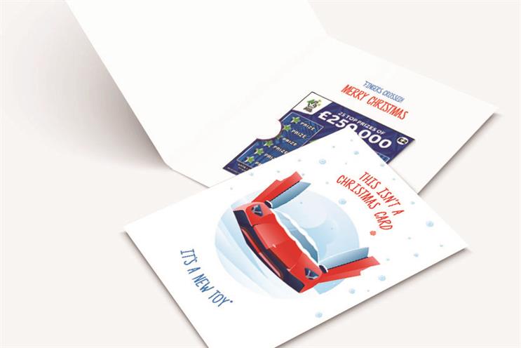 Camelot targets new audience with Christmas scratch cards