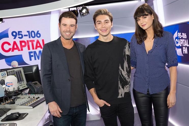 Capital: breakfast show presenters Dave Berry (who is set to join Absolute Radio), George Shelley and Lilah Parsons