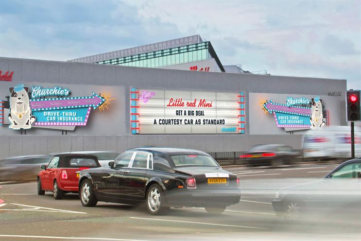 Churchill: rolls out outdoor campaign with Ocean