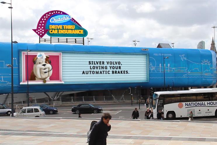 Churchill: outdoor ad by WCRS is a winner