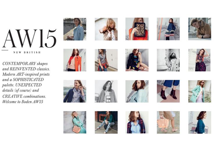 Boden has created a new, simplified digital experience as part of a wider brand refresh