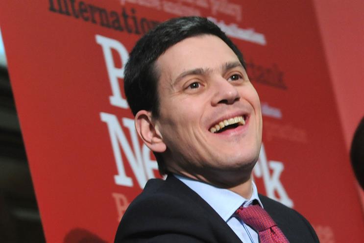Chief executive: David Miliband