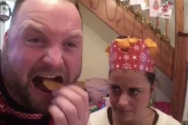Doritos: Social media ads featuring comedian Aaron Crascall will run in December