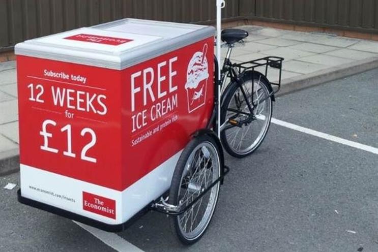 Vantilla flavour: The Economist goes experiential to attract new readers