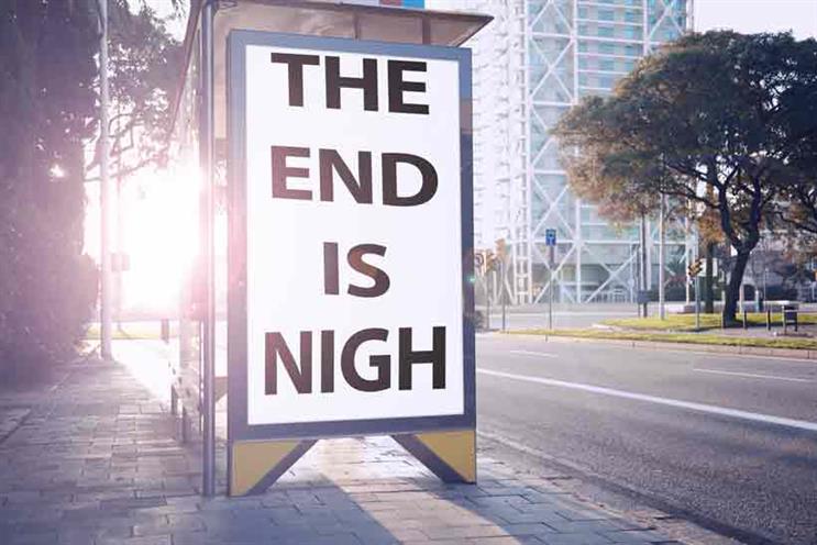 Is the traditional billboard facing terminal decline?