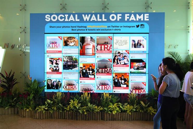 Tint: Exterion Media is working with the San Francisco start-up, which produces social content for outdoor