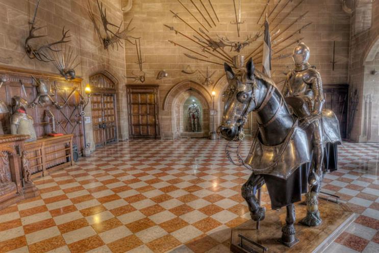 VisitBritain: Warwick Castle is just one of the UK's historical venues people can explore via the new blog