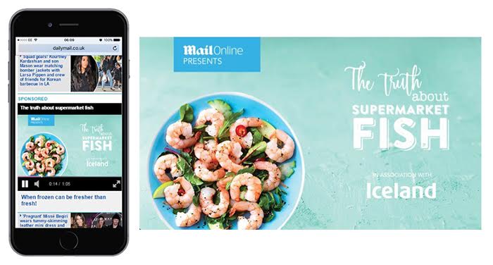 Iceland: MailOnline sponsored video channel client