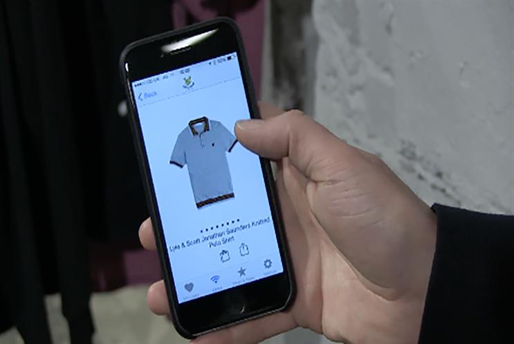 Lyle & Scott is trialing beacon technology