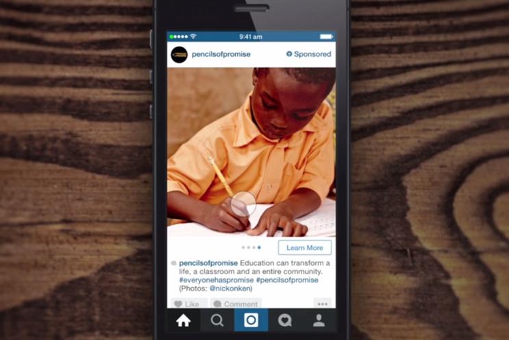 Instagram: slowly building out ad offering with new carousel format