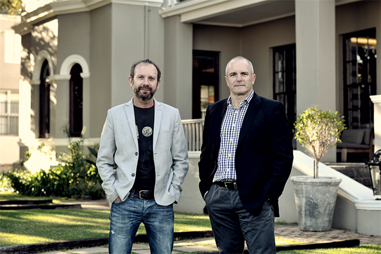 Alistair King (left) and James Barty
