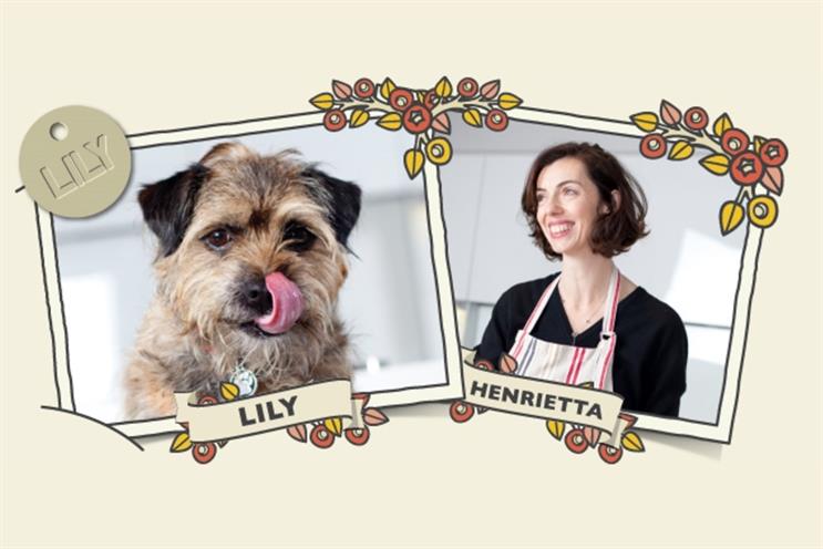 Lily's Kitchen: namesake Lily and founder Henrietta Morrison