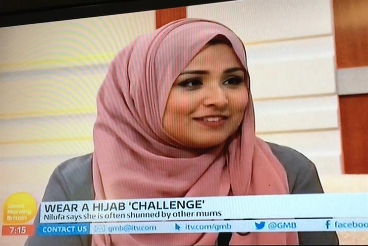 Nilufa Dahlia: ChannelMum vlogger wants 'brands to see past the scarf and see the person'