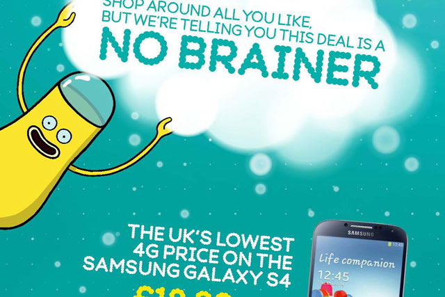 EE: unveils 'no brainer' campaign
