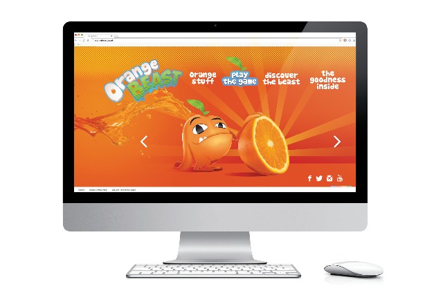 Orange Beast: fictional brand created to see whether it would be marketed to children