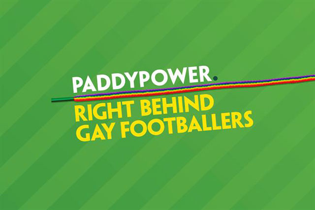 Paddy Power: right behind gay footballers campaign created by Lucky Generals