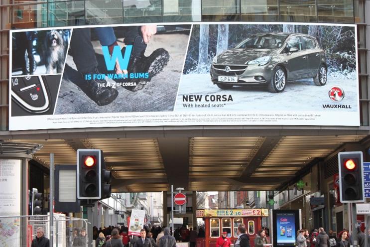 Corsa: temperature triggers real time messages