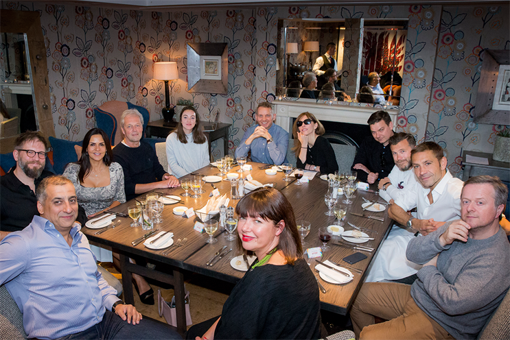 Around the table…(clockwise from front left) Patel, Warner, Bogle, Tilley, Kahn, Treacy, Beale, Lever, Ball, Teeman, Mahoney and Roberts