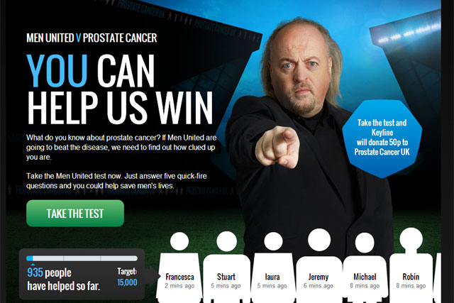 Prostate Cancer UK calls on public to sign up to 'Men United'