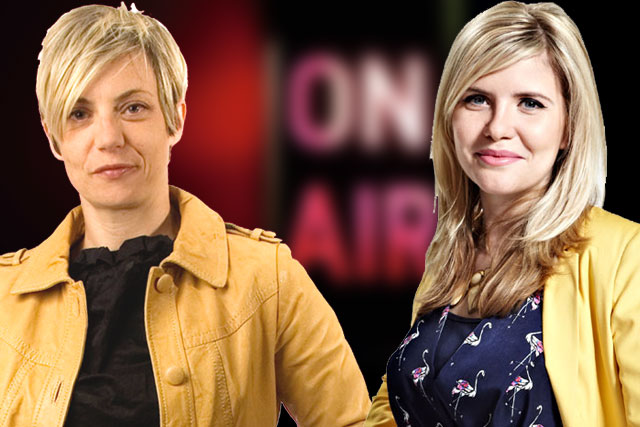 Women on radio: Miranda Sawyer (left) and Emma Barnett