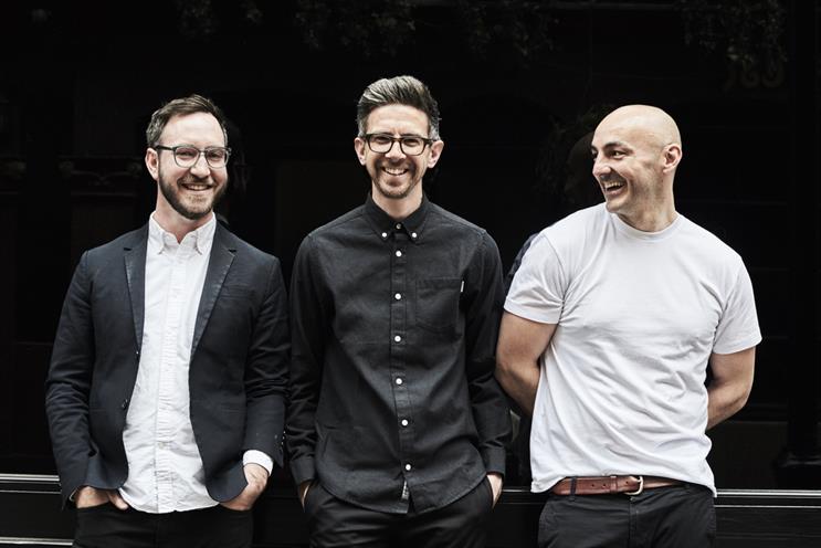 (from left) Ben Harrison, Paul Martin and Darren Bowles will helm Re's new London office