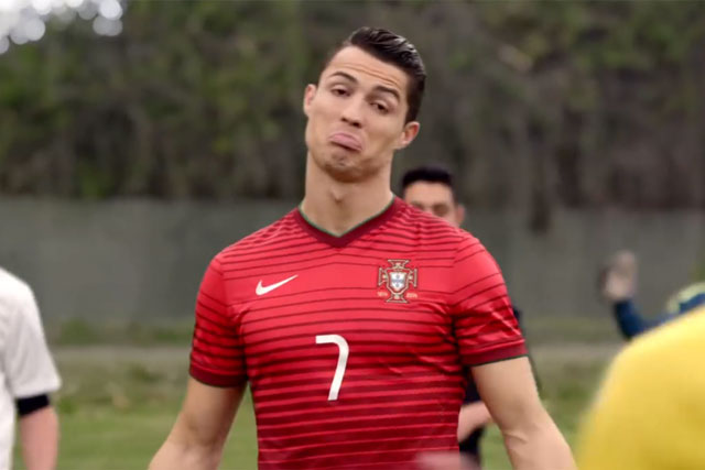 Nike: leads the World Cup sharing chart