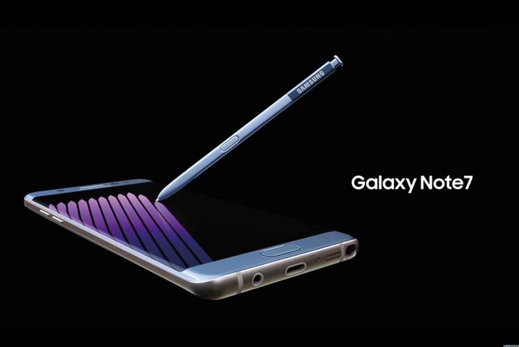 Samsung: ends production of the Galaxy Note 7