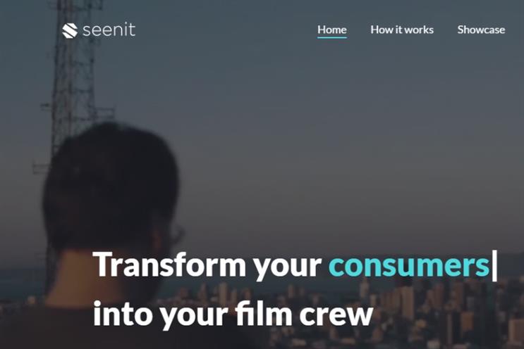 Unilever: last year's start-up winner Seenit