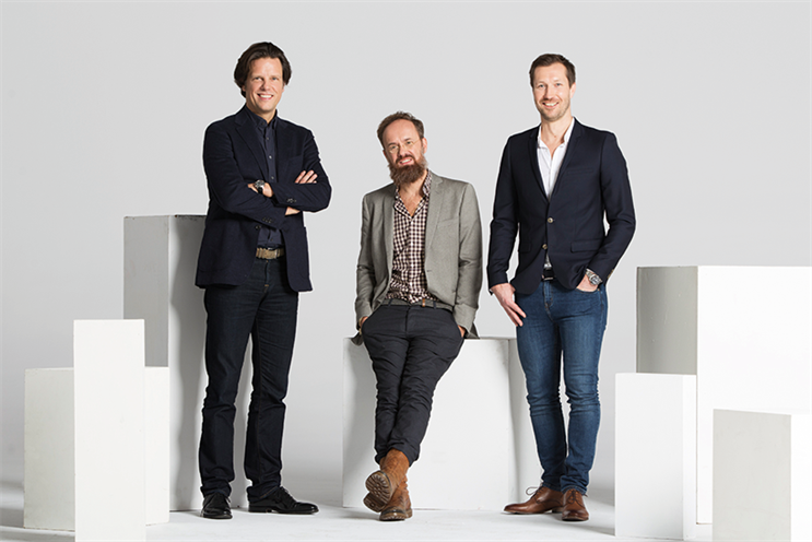 From left: Florian Haller, Alexander Schill and Markus Noder