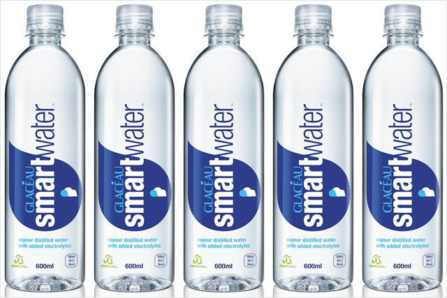 What is the difference between Glaceau Smart Water and regular water?