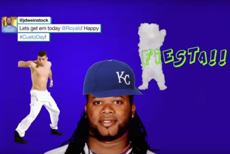 Twitter: a screenshot from its new ad campaign