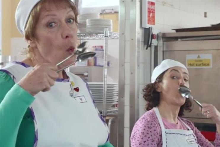 Cadbury: recruited real life spoon player for TV spot