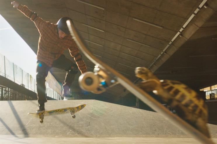 Virgin Money: tortoise on a skateboard aims to set bank apart