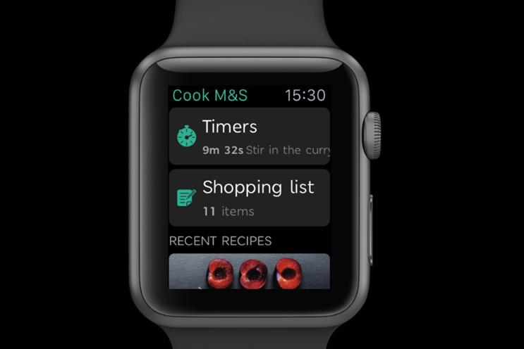 M&S: creates app for Apple Watch