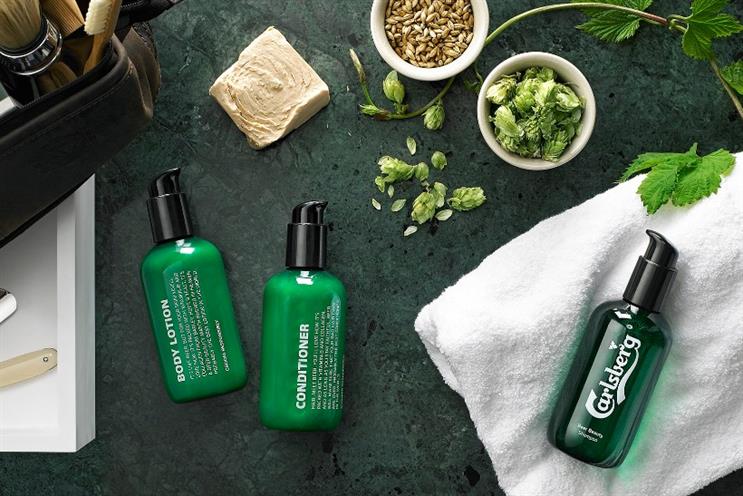 Carslberg: has created men's grooming range