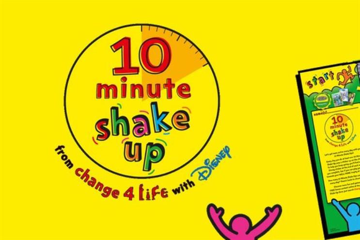 Disney and Change4Life: team up to encourage children to be more active