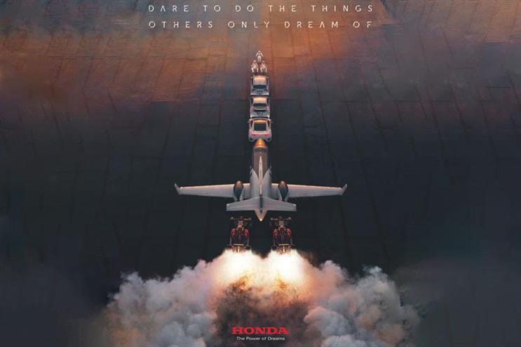 Honda: brand campaign is about making a bold statement
