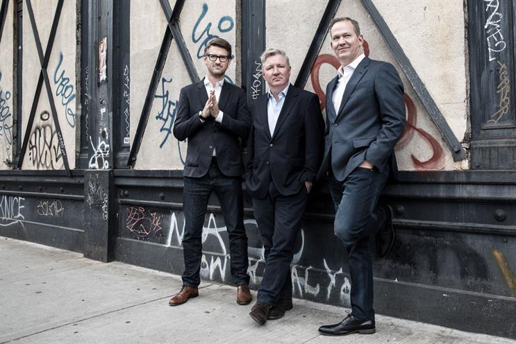 VCCP and Muhtayzik Hoffer: John Matejczyk, Adrian Coleman, and Matt Hofherr (l to r)