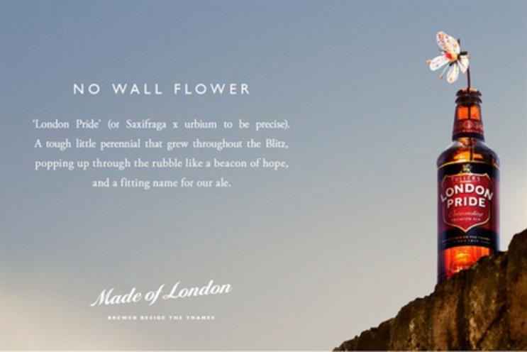 London Pride's Made of London selected as one of the best beer campaigns