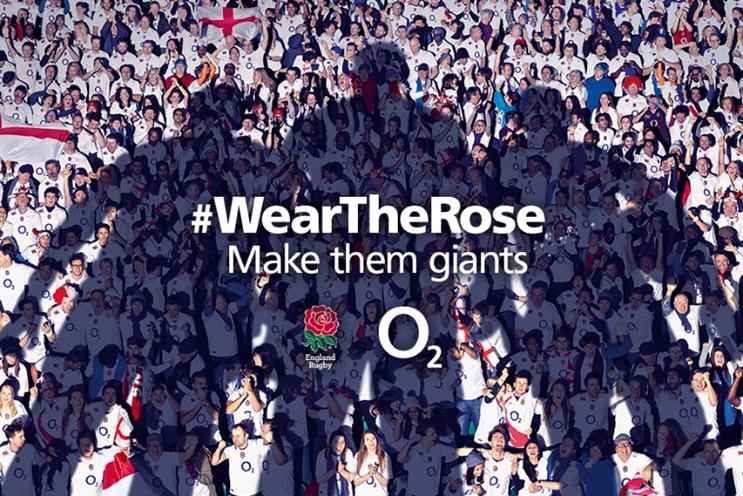 O2: the 'Wear the Rose' campaign to build support for England Rugby